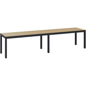 Produktbild für Umkleidebank CP-Möbel 8062-000, Sitzfläche Holz, 200 cm