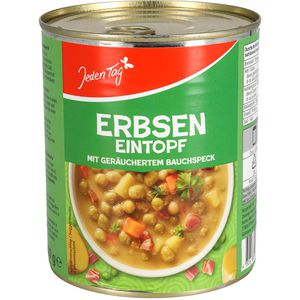 Produktbild für Fertiggericht JedenTag Erbseneintopf