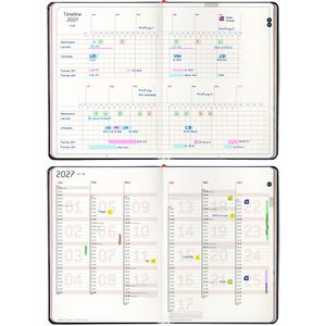 Produktbild für Buchkalender weekview SW11220, Business Planner, Jahr 2027