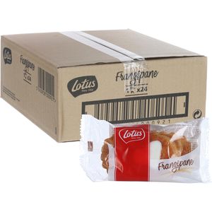 Kuchen Lotus Frangipane, mit Fruchtfüllung & Glasur