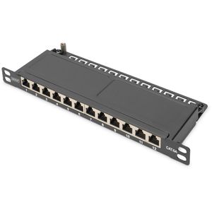 Produktbild für Patchpanel Digitus DN-91612S-SL-EA, Cat 6A