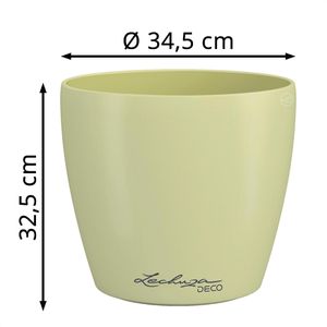 Produktbild für Übertopf Lechuza-DECO 35, linde, Ø 35 x 33 cm