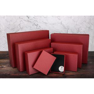 Produktbild für Geschenkbox Rössler-Papier 1341145336, Boxline, rot