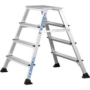 Klapptritt Zarges XLstep P, 41411, aus eloxiertem Aluminium