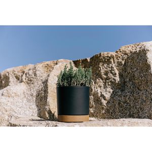 Produktbild für Übertopf Prosperplast Tubo PM, anthrazit, Ø 13 x 13 cm