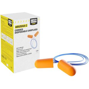 Ohrstöpsel Safety-Jogger Arusha mit Kordel, SNR 37 dB