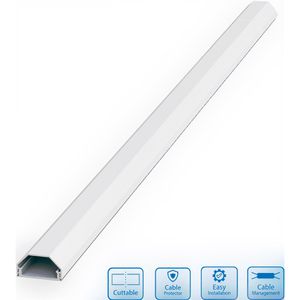 Produktbild für Kabelkanal LogiLink KAB0115, weiß