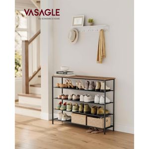 Produktbild für Schuhregal Vasagle LBS136B01, aus Metall