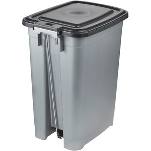 Produktbild für Mülleimer Keeeper Olaf, silber