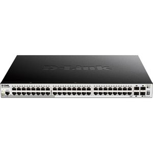 Produktbild für Switch D-Link Stackable Smart, DGS-1510-52XMP/E, managed