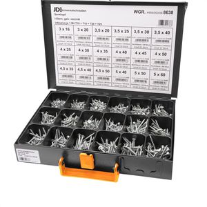 Produktbild für Schraubenset Dresselhaus JD-Plus 8638, silber
