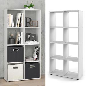 Produktbild für Bücherregal Vicco Scutum, weiß
