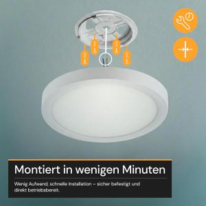 Produktbild für LED-Panel Enovalite ELED300215, weiß, Ø 30 cm
