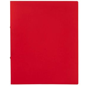 Idena Ringbuch 10432, A4, 2 Ringe, Ring-Ø 16mm, rot