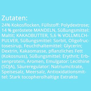 Produktbild für Schokoriegel ahead Low Sugar Coconut Almond
