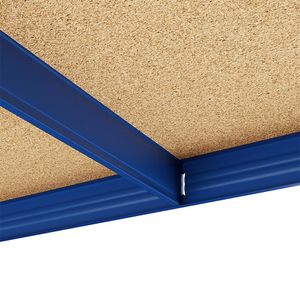 Produktbild für Schwerlastregal Monzana 106178-1, 5 Holzböden