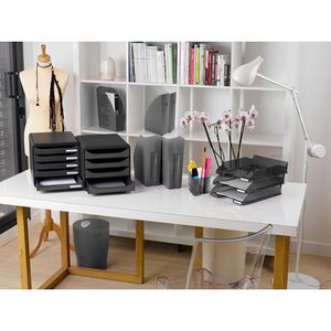 Produktbild für Papierkorb Exacompta 45307D, ECOBIN Office, mausgrau