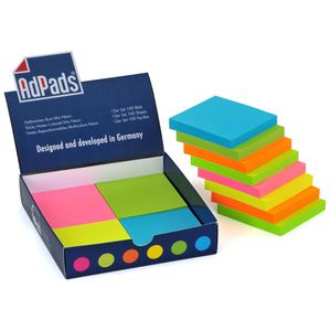 Produktbild für Haftnotizen AdPads 795589221908, neon