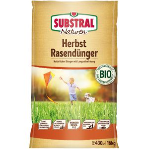 Dünger Substral Naturen Herbst Rasendünger