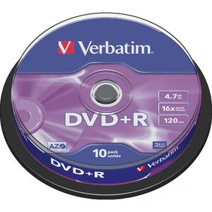 DVD Verbatim 43498, 4,7GB, 16-fach