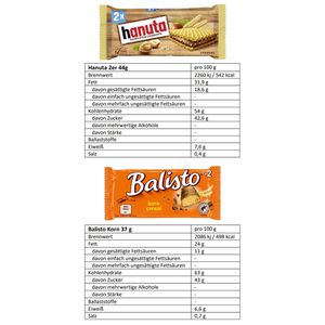Produktbild für Schokoriegel Snackbox Mix