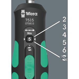 Produktbild für Schraubendreher Wera 7515 Kraftform Safe-Torque Speed