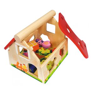 Produktbild für Motorikspielzeug Eichhorn 100002098, Steckhaus
