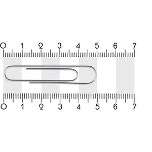 Produktbild für Büroklammern Durable 122425, 50mm, silber