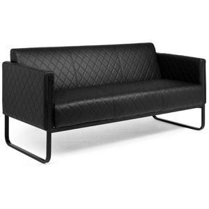 Produktbild für Sofa hJh-OFFICE ARUBA BLACK, 713303