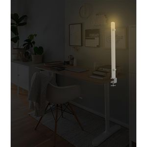 Produktbild für Schreibtischlampe Unilux Venuslight, weiß, LED, dimmbar