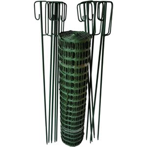 Produktbild für Absperrleinenhalter UvV UVSTOR78-Set, mit Fangzaun
