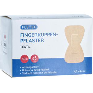 Produktbild für Pflaster Flexeo Fingerkuppenpflaster, 50 Strips