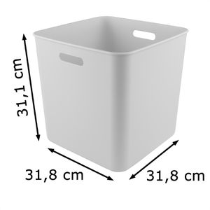 Produktbild für Aufbewahrungskorb Sunware Kubusbox 82090104, 25L