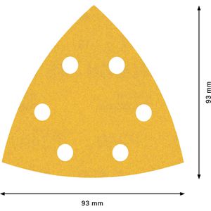 Produktbild für Schleifpapier Bosch Expert C470, Körnung 60-240, Set