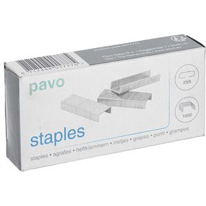 Heftklammern Pavo 8017775, Typ 23/6