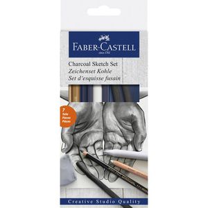 Zeichenkohle Faber-Castell Pitt Sketch Set, 114002