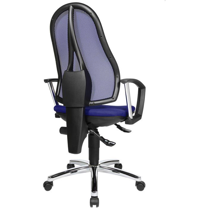 Topstar Bürostuhl Open Point P Plus, OP79A T38, blau, Stoff / Netz