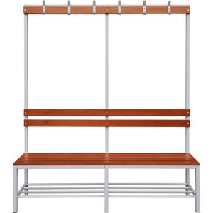 Umkleidebank Lüllmann 806110, Sitzfläche Holz, 160 cm