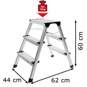 Produktbild für Klapptritt KS-Tools 800.0965, aus Aluminium