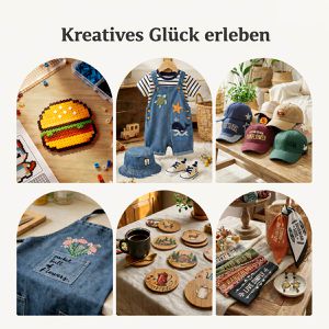 Produktbild für Transferpresse HTVRONT H1 Pro Heat Press, weiß