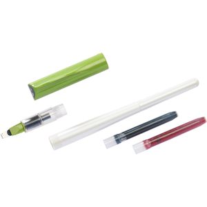 Produktbild für Kalligraphie-Stift Pilot Parallel Pen 3.8, weiß/grün