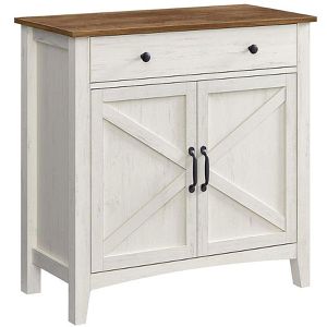 Küchenschrank Vasagle BBK341W02, weiß, (BxH) 80 x 80 cm