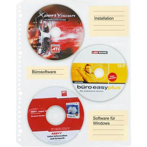 Produktbild für CD-Hüllen Hama 49835, 238 x 295 mm, mit Lochung