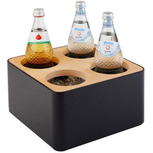 Produktbild für Besteckhalter APS 933217, Holz / Edelstahl