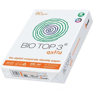 BioTop 3 Extra Kopierpapier 120g TCF von Mondi DIN A5-2000 Blatt 