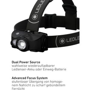 Produktbild für Stirnlampe Ledlenser MH8 LED, wiederaufladbar