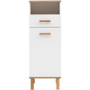 Produktbild für Badschrank Schildmeyer Padua 142178, mit 4 Füßen, weiß