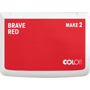 Produktbild für Stempelkissen Colop Make 2, für Büro &amp; Kreativprojekte, rot