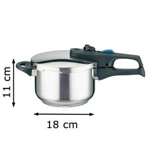 Produktbild für Schnellkochtopf ELO Praktika Plus XS, 2,7 Liter