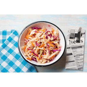 Produktbild für Bestecktaschen Papstar 89189, Newsprint